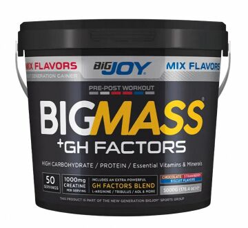 Big Joy Big Mass +GH Factors 5000 Gr Mix 3 Aroma