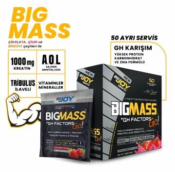 Big Joy Big Mass +GH Factors Go 5000 Gr 50 Saşe