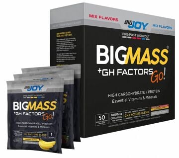 Big Joy Big Mass +GH Factors Go 5000 Gr 50 Saşe