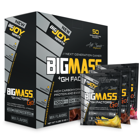Big Joy Big Mass +GH Factors Go 5000 Gr 50 Saşe Mix 3 Aroma